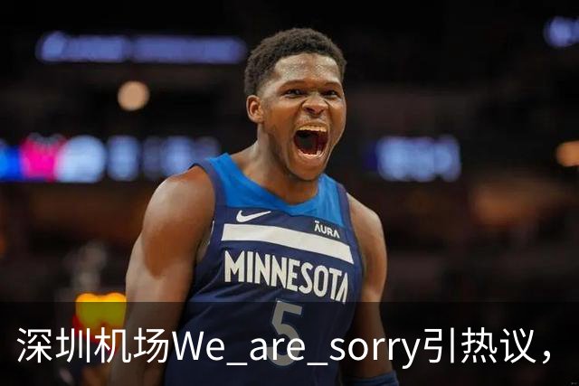 深圳机场We are sorry引热议，网友：sorry听800遍了